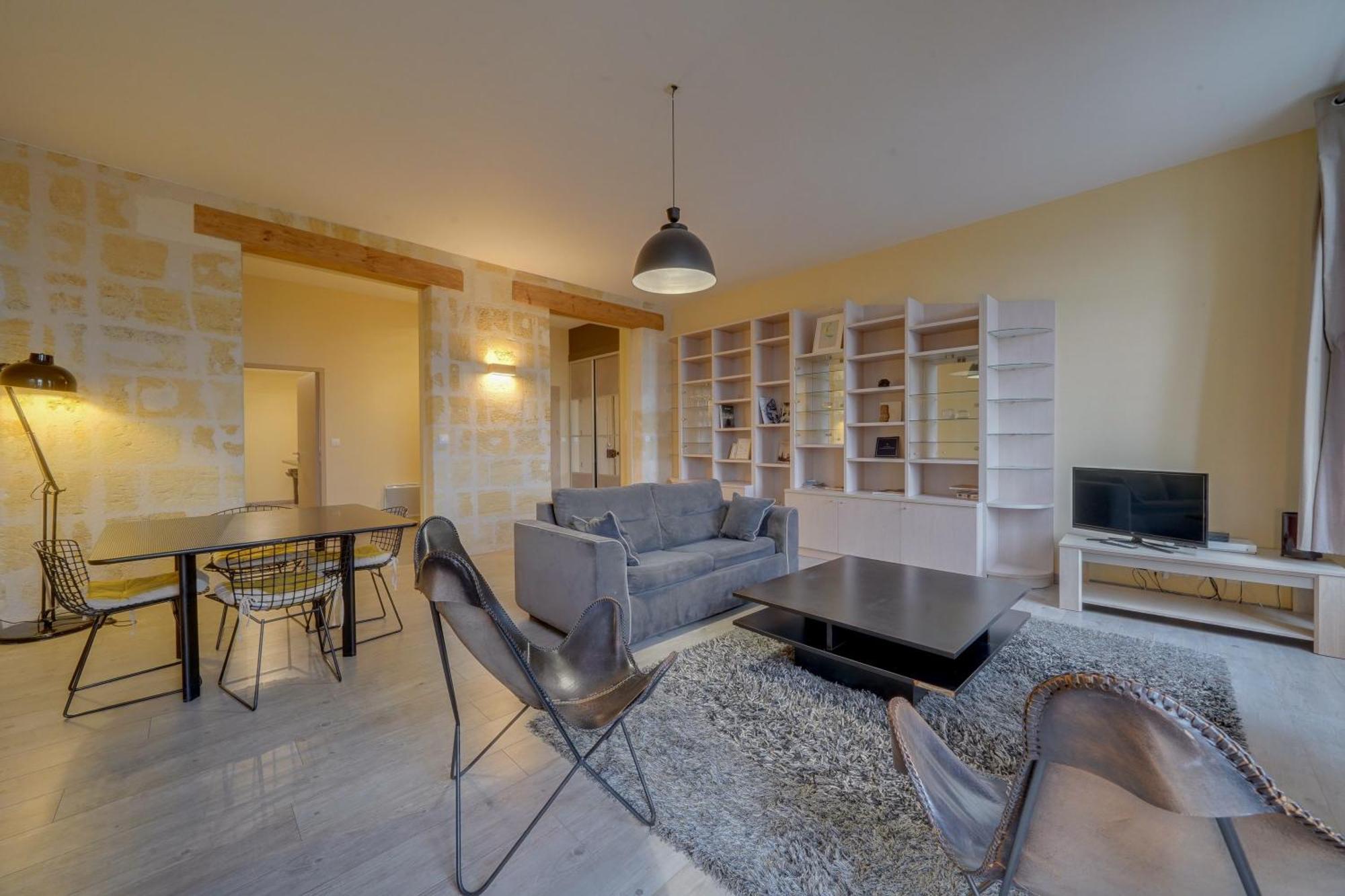 Le Richelieu - Magnifique Duplex Avec Une Vue Incroyable Bordeaux Kültér fotó